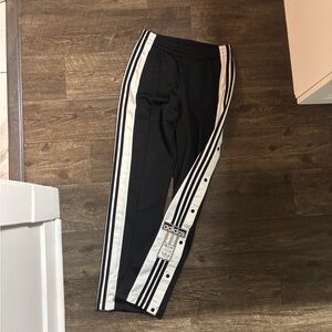 Adidas Women’s Black & White Track Pants